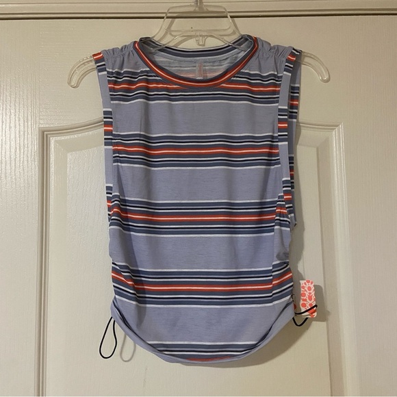 Striped Sleeveless Top - Picture 1 of 11